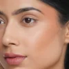 Swiss beauty PRO BLUSH & HIGHLIGHTER PALETTE Application on cheeks