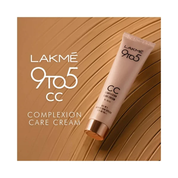 lakme 9 to 5 complexion care cc cream