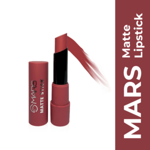 MARS Smokey Topaz Matte Finish Lipstick with full coverage
