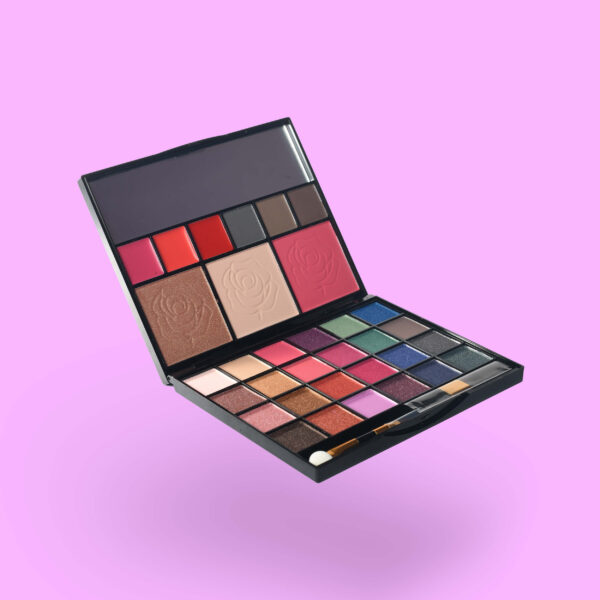 maliao All-In-One makeup palette with eyeshadow blusher highlighter & lipstick