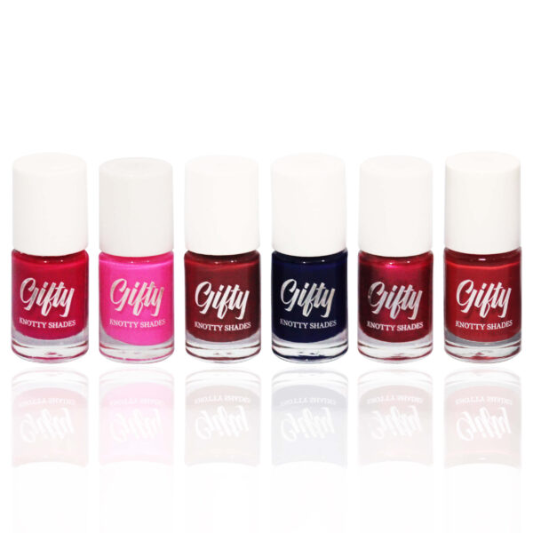 Gifty Knotty Shades Nail Paint | Combo of 6 Colours