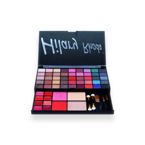 Hilary Rhoda Makeup Palette with Shimmer and Matte Eyeshadow, Lip Gloss, Makeup Blusher, Face Powder