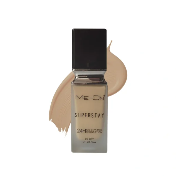 ME-ON SUPERSTAY 24H Full Coverage Foundation – N01 Cool Ivory